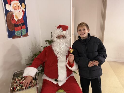 Le Père Noël était avec nous !